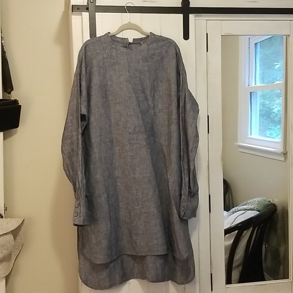 Aiden Lane Tunic dk gray sz XL